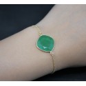 Bracelet Elégance Quartz Vert