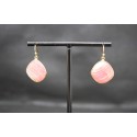 Boucles d\'oreilles Elégance Rhodocrosite
