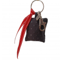 Scented Pillow Key Ring French Chic Fève tonka