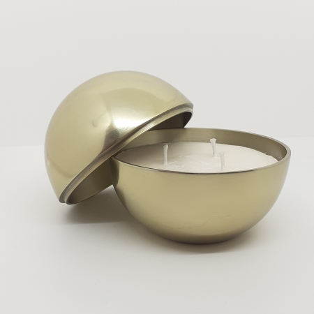 Brass Sphere for Candle