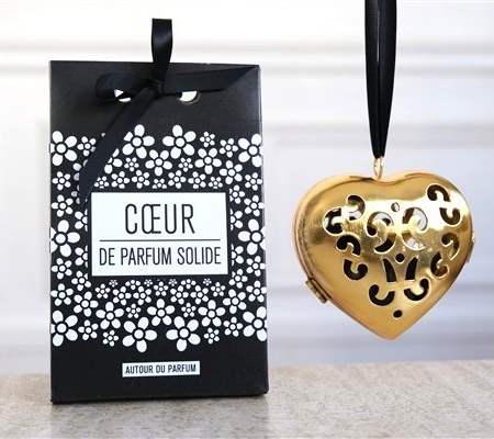 Grand coeur OR de parfum solide : parfums au choix