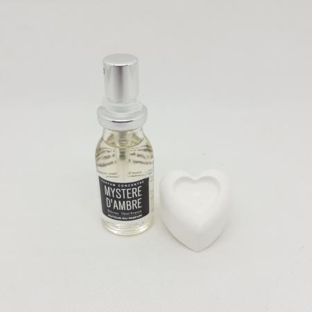 Neutral plaster Heart and its 15 ml Alcohol Concentrated Perfume