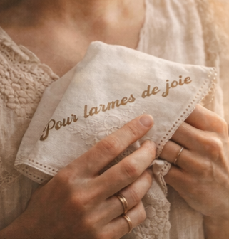 Mouchoir parfumé: Beau Mot Coeur
