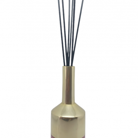 Gold and red Vase for Scented Bouquet