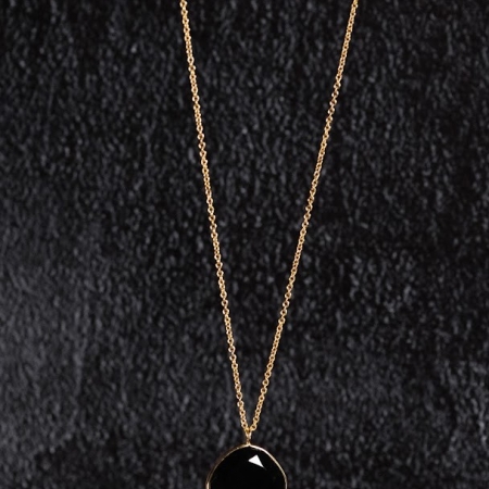 Onyx noir Elegance Necklace