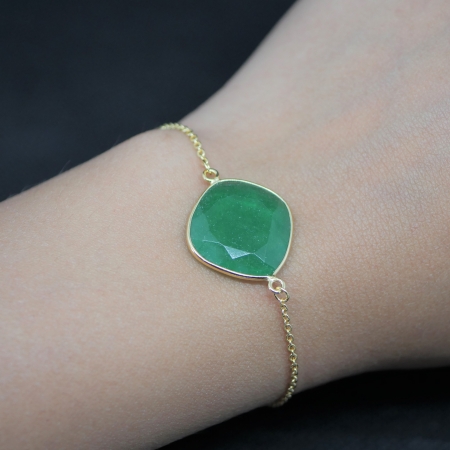 Bracelet Elégance Quartz Vert