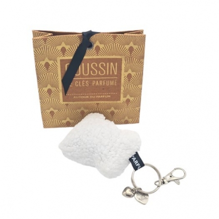 Scented Pillow Key Ring Feve tonka