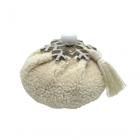 Aumônière Teddy Flocon Santal Mysore
