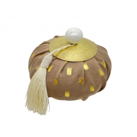 Aumônière Touches d'or Santal Mysore