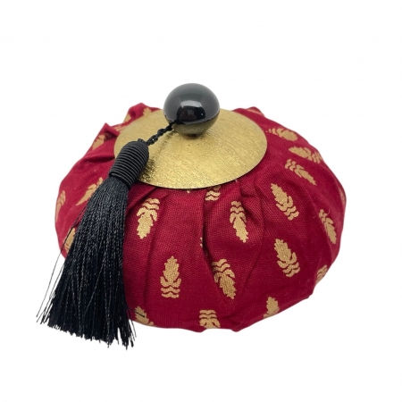 Pineapple Flowers Pouch Amber Mystery