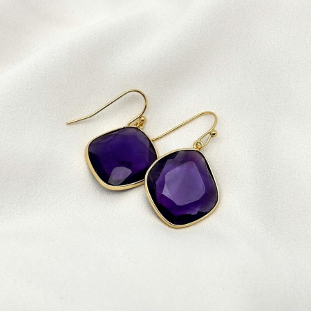 Earrings Elegance Amethyst