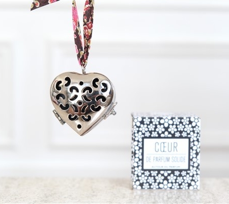 Petit Coeur de Parfum solide Liberty : Parfum au choix