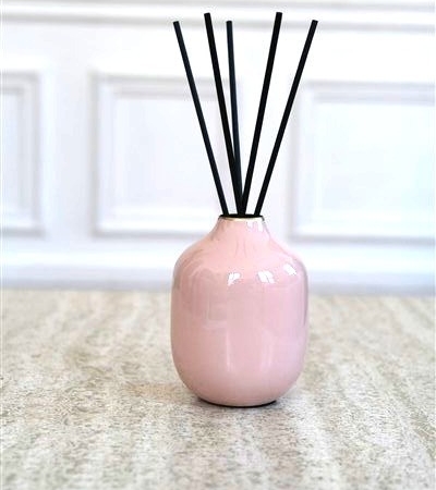Vase Rose pour bouquet parfumé